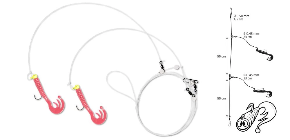 Zebco Trophy Cod Rig - Dorschvorfach - Image 5