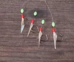 AQUANTIC Hering Circle Hook Fischhaut Vorfach III