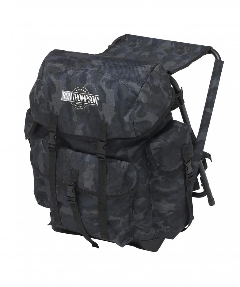 Ron Thompson Camo Backpack - Rucksack Mit Stuhl