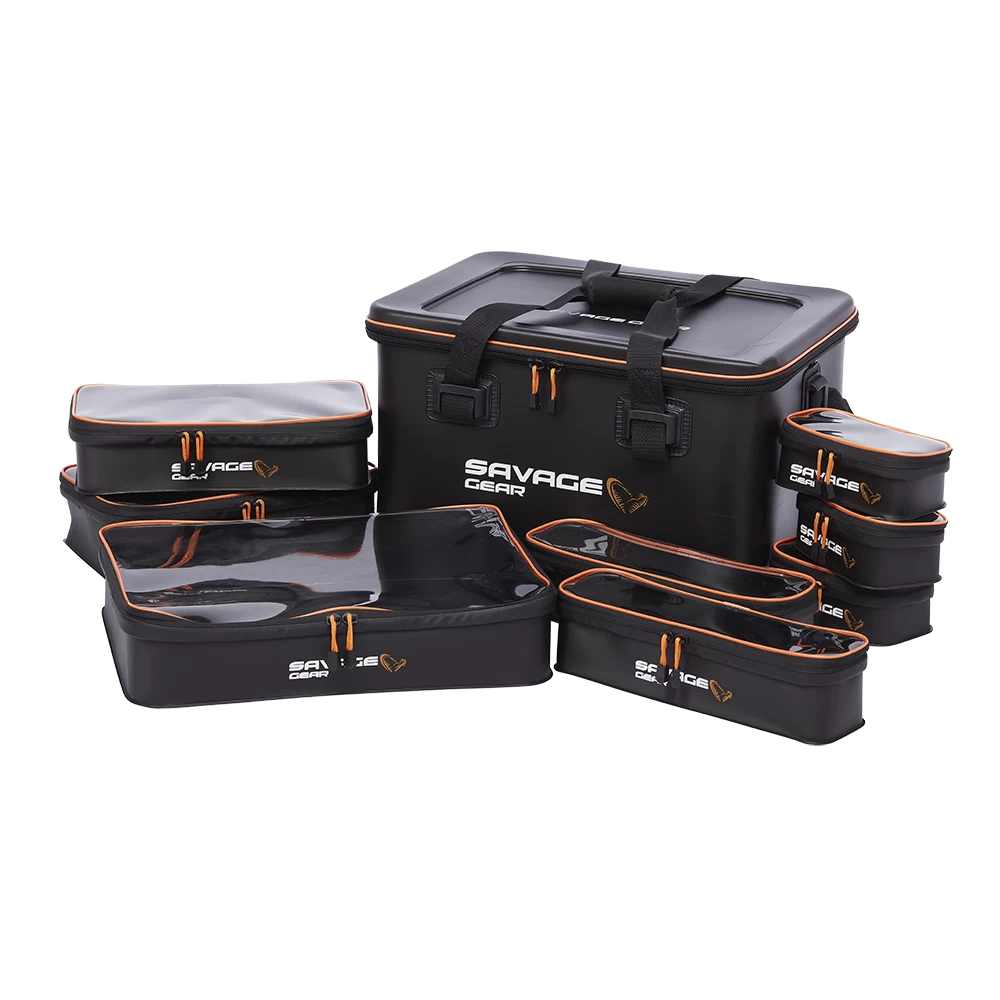 Savage Gear WPMP Lure Carryall Kit 9pcs. - 9-teiliges Taschen-Set