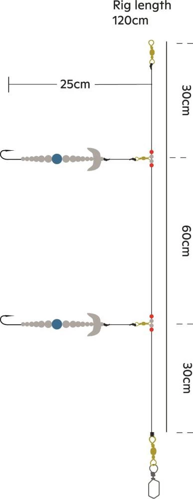 Kinetic Sabiki Tournament Rig - Image 3