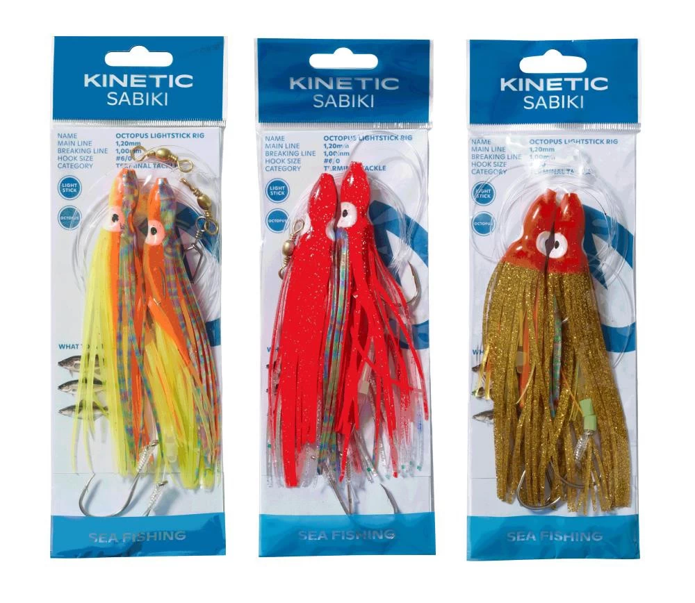 Kinetic Sabiki Octopus Lightstick - Vorfach - Image 2