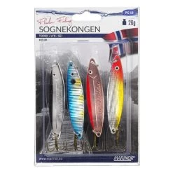 FLADEN SOGNEKONGEN Meerforellen-Blinker-Set 4 Stück