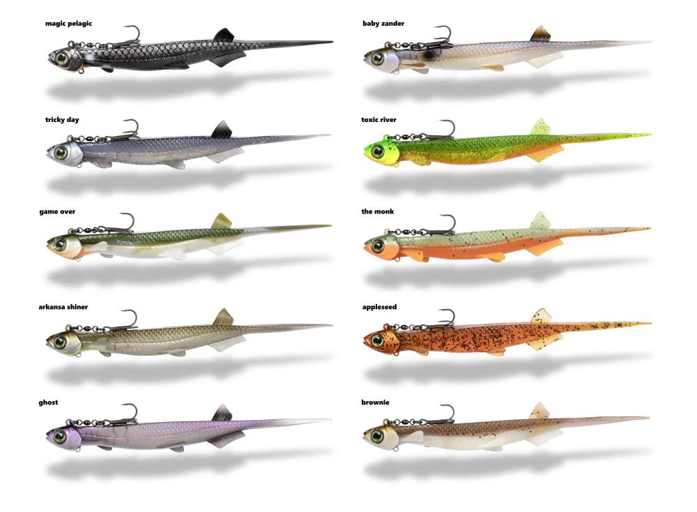 Quantum Pelagic Shad Set Pin-Tail - Gummifisch - Image 4