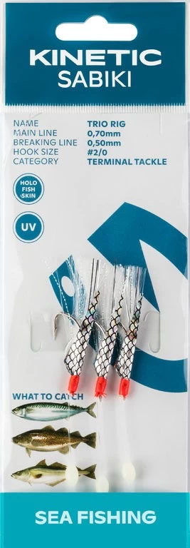 Kinetic Sabiki TRIO Rig - Vorfach - Image 4