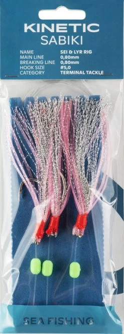 Kinetic Sabiki Sei & Lyr Rig - Vorfach